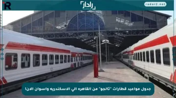 جدول مواعيد قطارات “تالجو” من القاهرة إلى الإسكندرية وأسوان الآن!